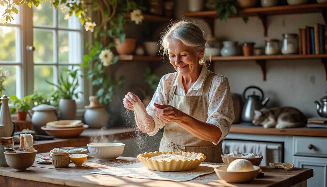 ontdek de klassieke grootmoedertruc voor een perfect kruimelige taartbodem en bak voortaan de lekkerste taarten met een onweerstaanbare korst.