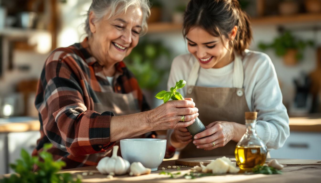 ontdek het grootmoedergeheim voor een authentieke pestosmaak, rijk aan traditie en natuurlijke ingrediënten voor een onvergetelijke culinaire ervaring.
