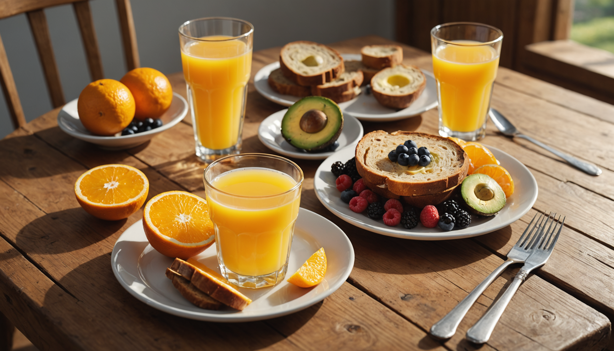ontdek of sinaasappelsap bij het ontbijt echt gezond is, leer over de voordelen, mogelijke risico’s en de beste combinaties voor een energieke start van je dag.