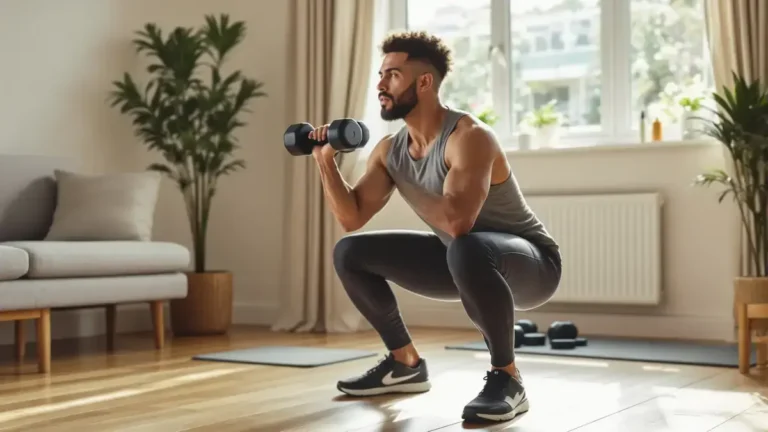 4 eenvoudige oefeningen met halters om thuis de benen te versterken