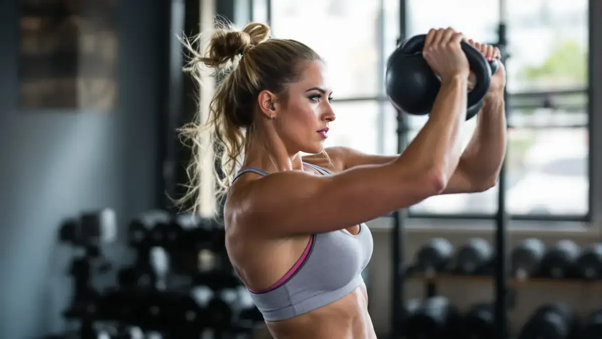 Een kettlebell en 5 oefeningen om de bilspieren te versterken en de romp te stabiliseren