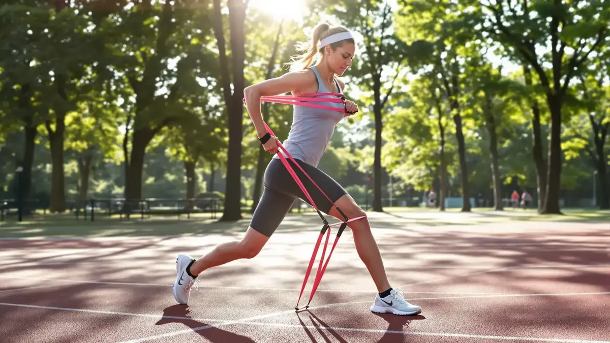 Verbeter je looppas met een elastiek en enkele gerichte oefeningen