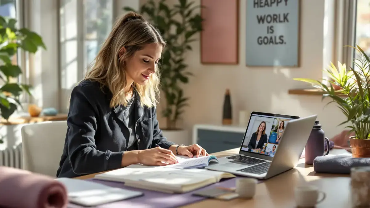 De wekelijkse routine van een coach en de 5 principes die haar helpen regelmatig te blijven.