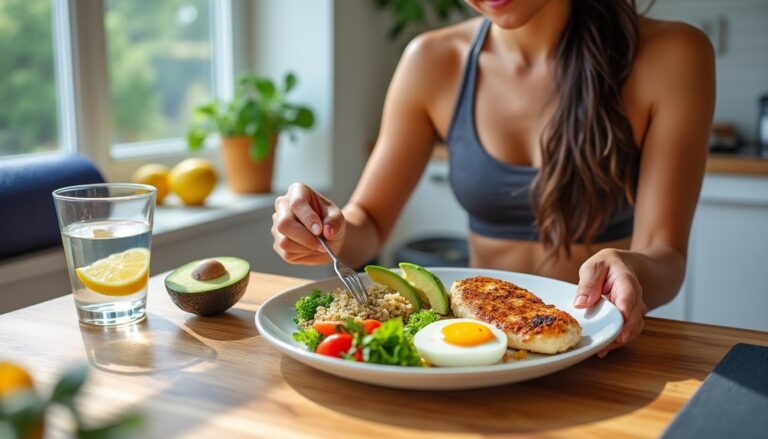 ontdek de eiwitrijke lunch die diëtisten aanbevelen voor een optimaal herstel na inspanning. perfect voor sporters die sneller willen herstellen en hun spieren willen versterken.
