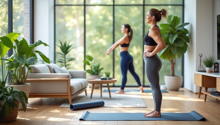 ontdek een staande mobiliteitsroutine van 10 minuten zonder mat, die je rug merkbaar sterker maakt. perfect voor iedereen die rugklachten wil voorkomen en verbeteren.