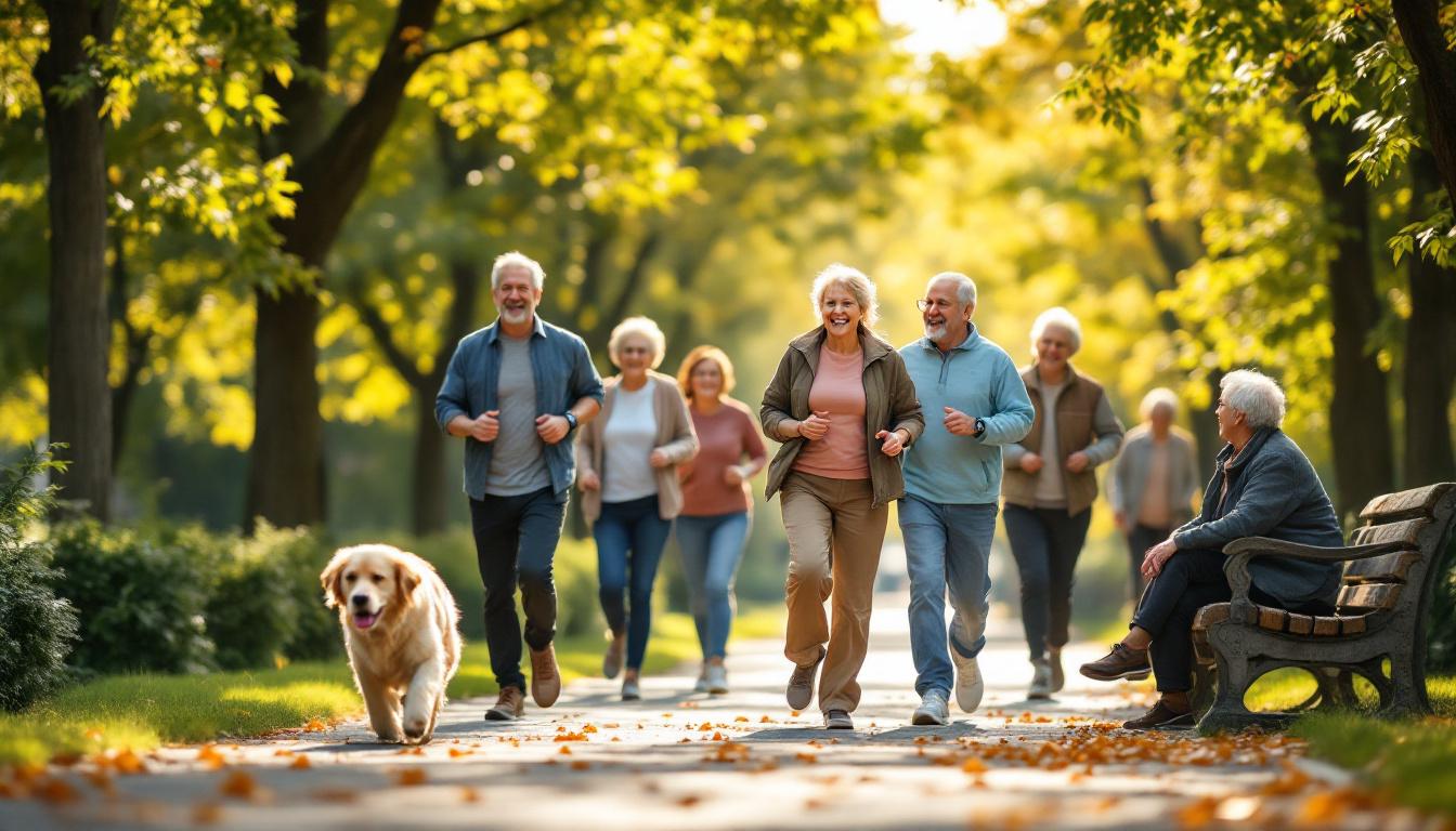 ontdek of 7.000 stappen per dag genoeg zijn om gezond te blijven na je 55ste of dat je beter naar 10.000 stappen kunt streven voor een actieve levensstijl.