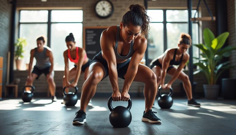 verbeter je kracht, explosiviteit en conditie in slechts 15 minuten met deze 4 effectieve kettlebell-oefeningen. perfect voor een snelle en krachtige workout.