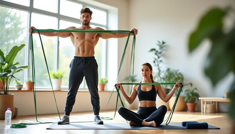 verbeter je bovenlichaam en houding met deze 6 effectieve oefeningen met een weerstandsband. ideaal voor meer kracht en stabiliteit!