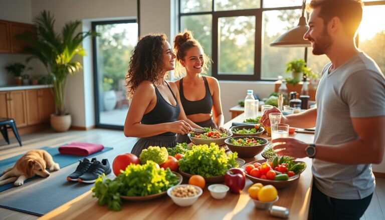ontdek hoe je voeding en beweging effectief combineert voor een duurzame en gezonde fitheid op de lange termijn.
