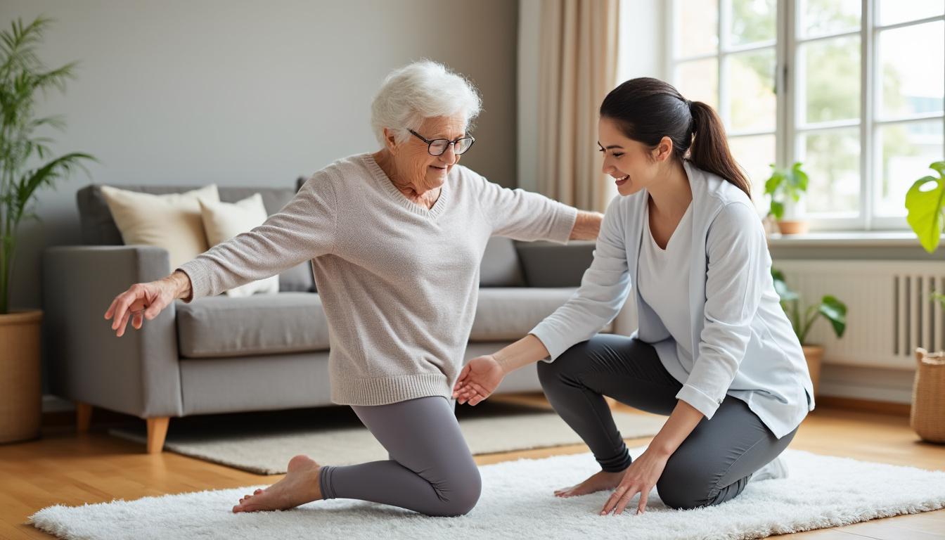 ontdek hoe eenvoudige balansoefeningen kunnen helpen om het valrisico te verminderen en zo veiliger en zekerder te bewegen in het dagelijks leven.